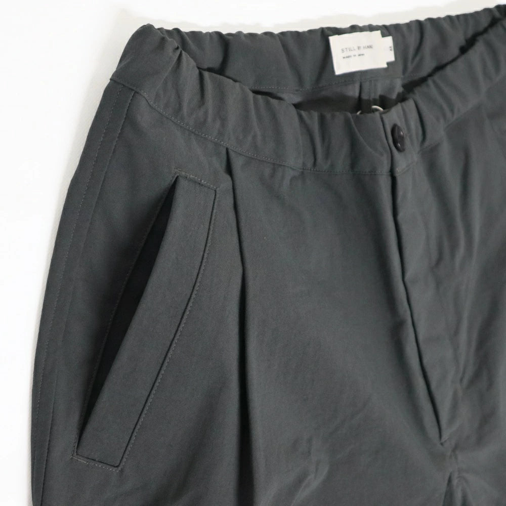 STILL BY HAND(スティル バイ ハンド)1tuck Taslan Nylon Tapered Pants 1タック タスランナイロン テーパードパンツ 【PT06244】