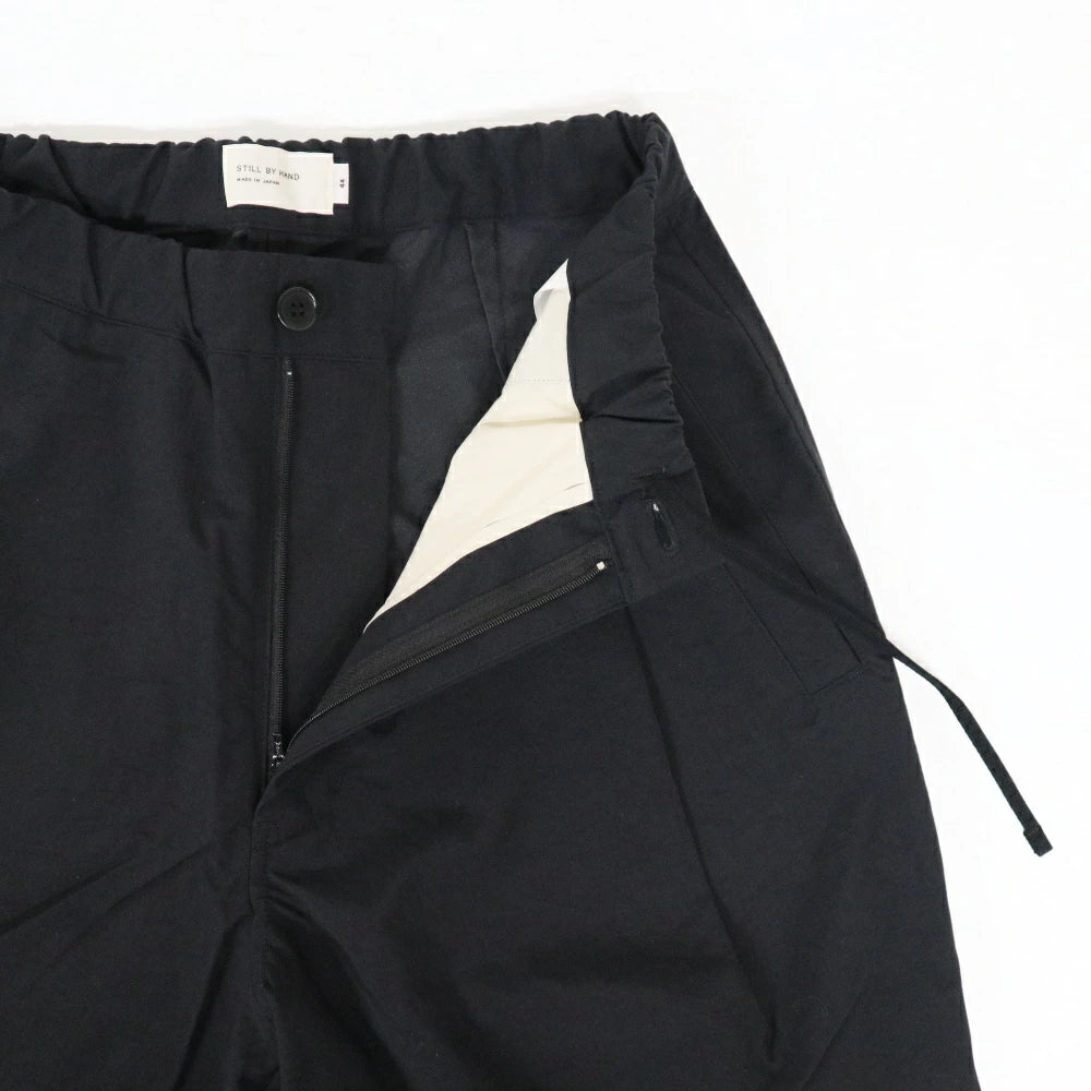 STILL BY HAND(スティル バイ ハンド)1tuck Taslan Nylon Tapered Pants 1タック タスランナイロン テーパードパンツ 【PT06244】