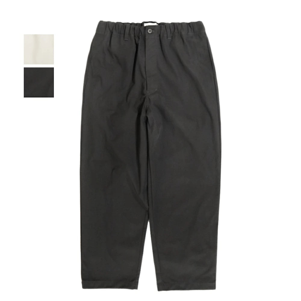STILL BY HAND(スティル バイ ハンド)High Twist Pants 強撚コットン/ポリエステル ワイドテーパードパンツ 【PT05251】