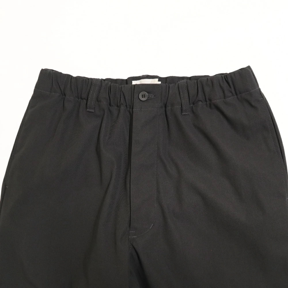 STILL BY HAND(スティル バイ ハンド)High Twist Pants 強撚コットン/ポリエステル ワイドテーパードパンツ 【PT05251】