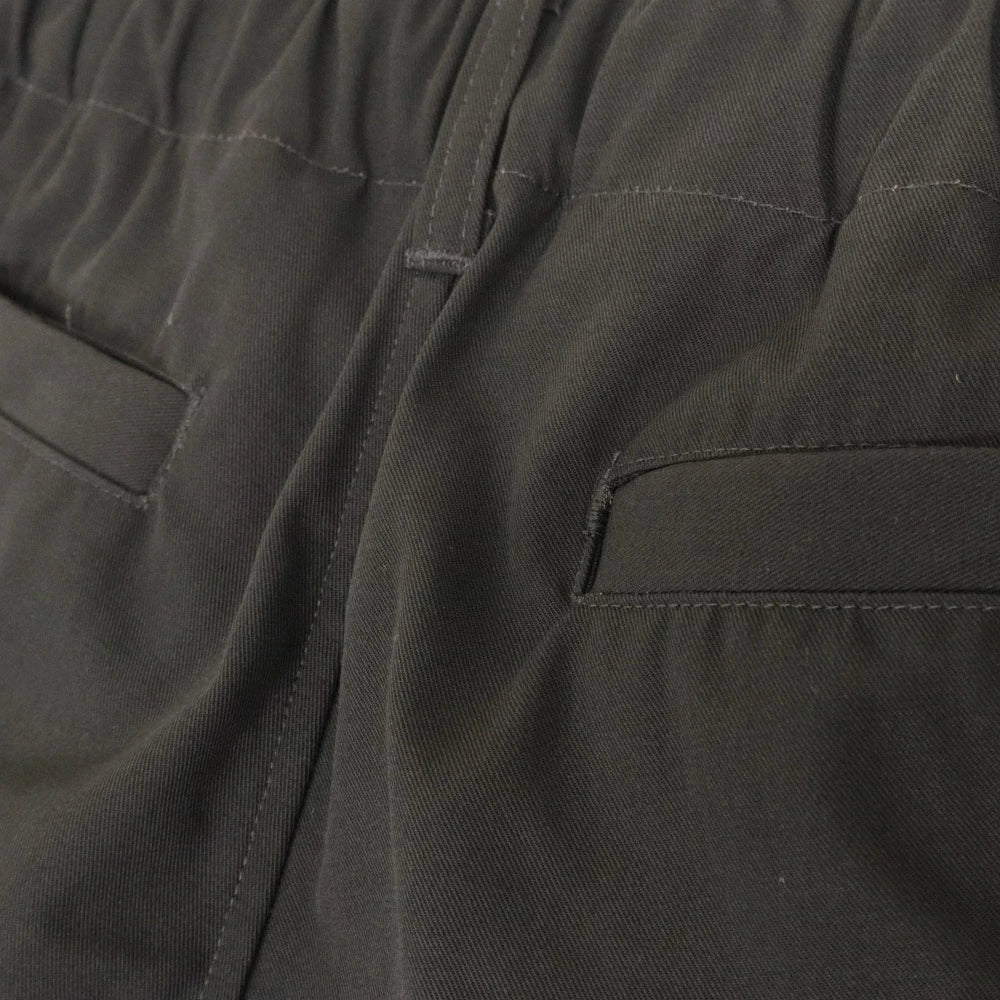 STILL BY HAND(スティル バイ ハンド)High Twist Pants 強撚コットン/ポリエステル ワイドテーパードパンツ 【PT05251】