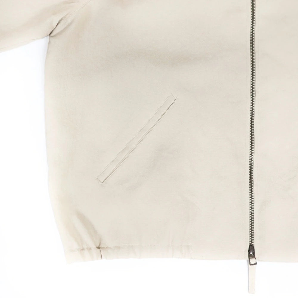 STILL BY HAND(スティル バイ ハンド)PO Raglan Sleeves Zip-up Jacket ポリエステル ラグランスリーブ ジップアップブルゾン【BL02251】