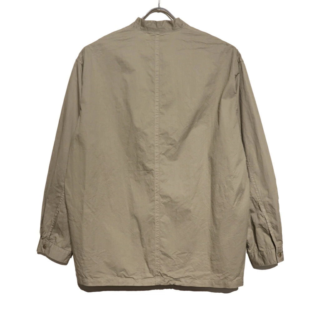 STILL BY HAND(スティル バイ ハンド)Garment-dye Over Shirt ガーメントダイ オーバー スキッパーシャツ【SH03251】