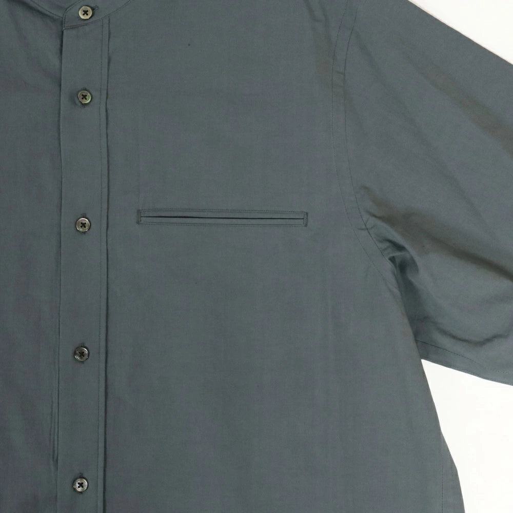 STILL BY HAND(スティル バイ ハンド)Cotton Linen Band Collar Shirts コットンリネン バンドカラー シャツ【SH02251】
