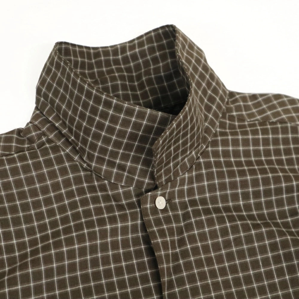 Goldwin(ゴールドウィン)ユニセックス ペーパー/リネン プラッド シャツ Pepar/Linen Plaid Shirts【GL55142】