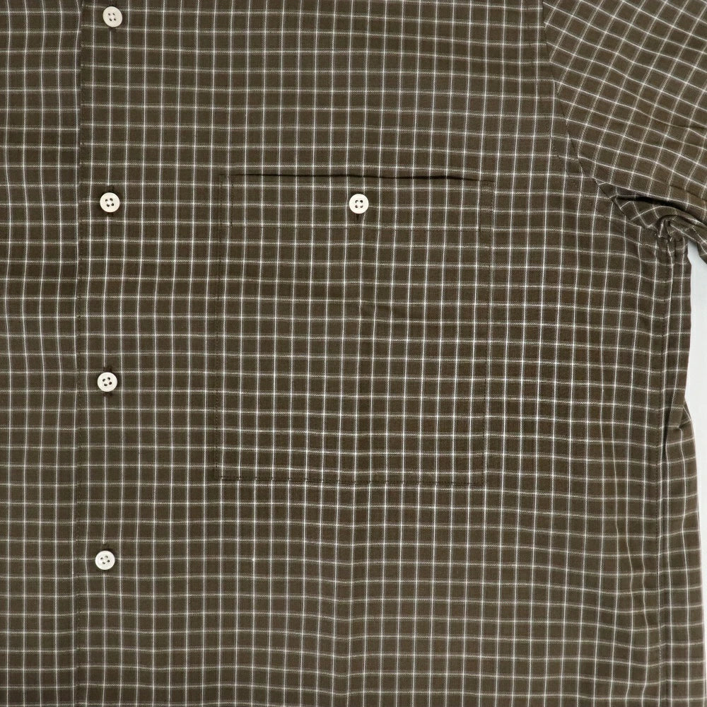 Goldwin(ゴールドウィン)ユニセックス ペーパー/リネン プラッド シャツ Pepar/Linen Plaid Shirts【GL55142】