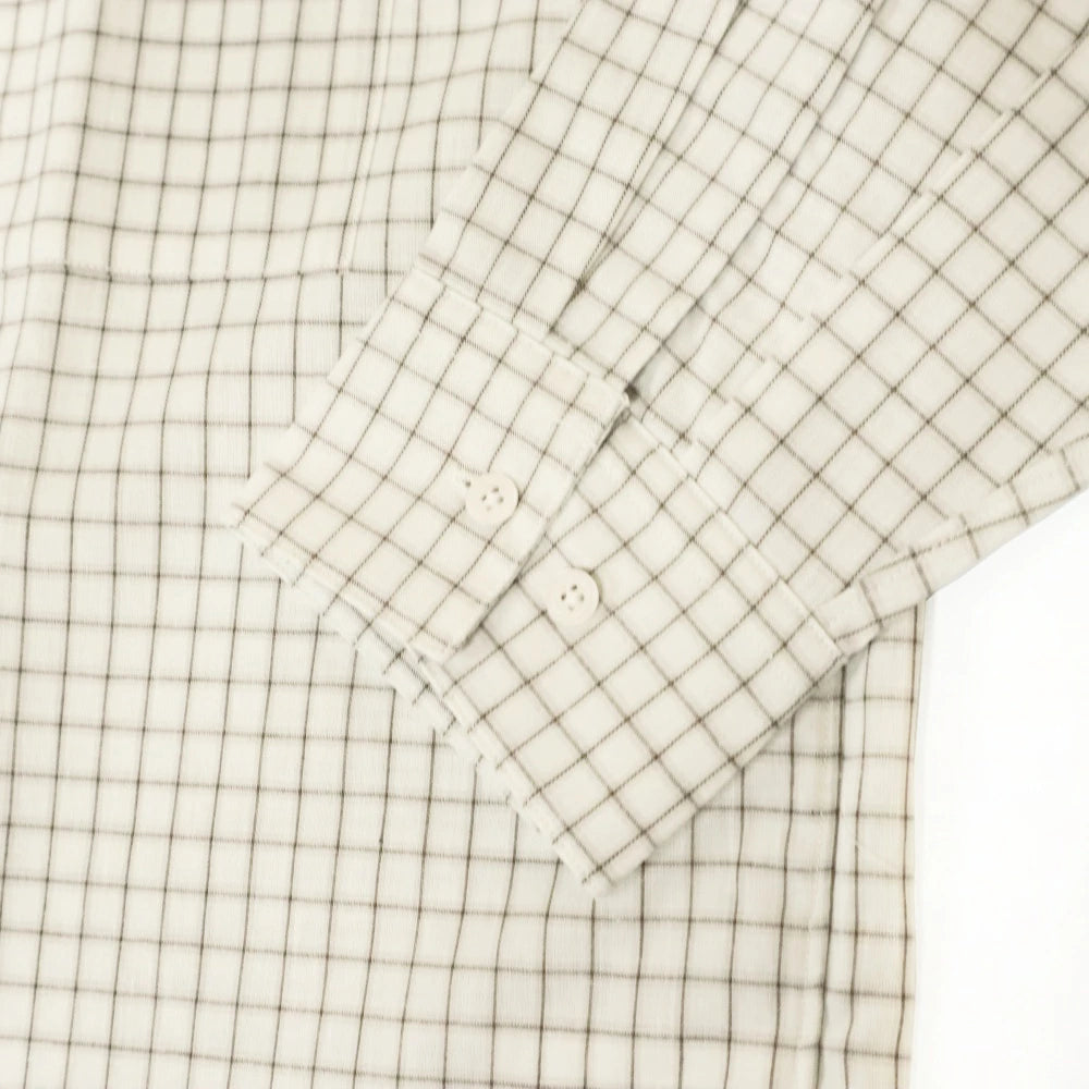 Goldwin(ゴールドウィン)ユニセックス ペーパー/リネン プラッド シャツ Pepar/Linen Plaid Shirts【GL55142】