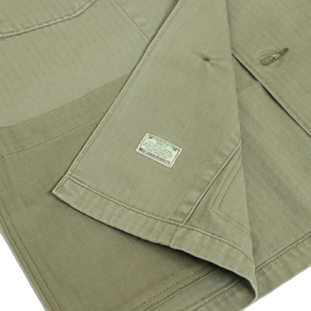 orSlow(オアスロウ)4Pocket U.S Army Shirts Jacket 4ポケット U.Sアーミー シャツジャケット【01-8346-16】