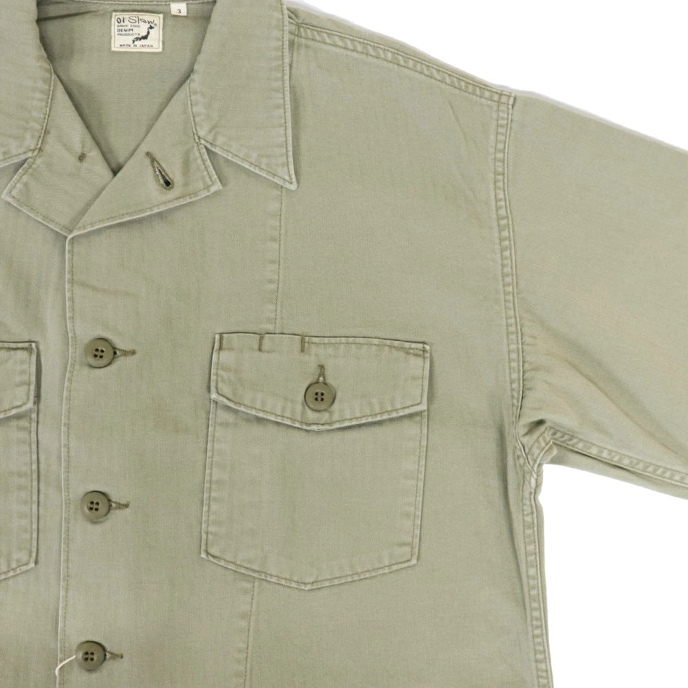 orSlow(オアスロウ)4Pocket U.S Army Shirts Jacket 4ポケット U.Sアーミー シャツジャケット【01-8346-16】