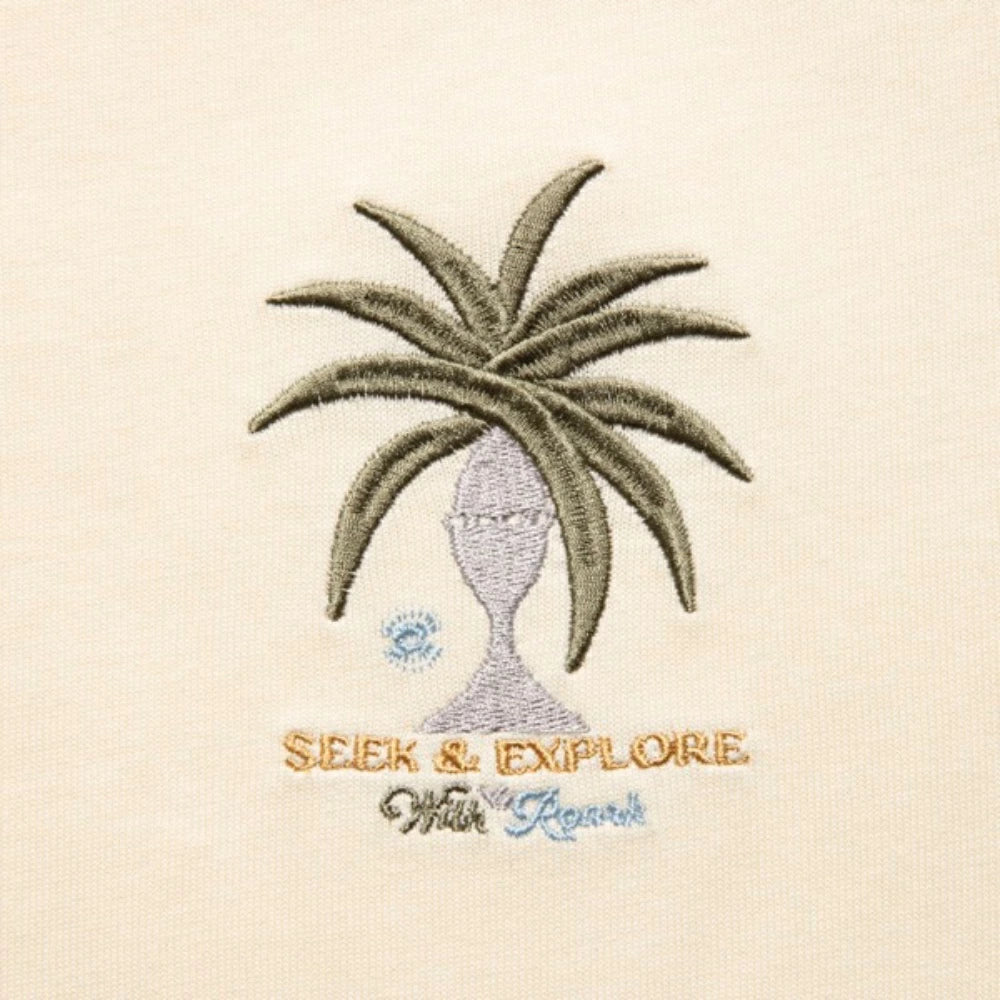 ROARK REVIVAL(ロアーク リバイバル)"SEEK & EXPLORE" 9.3oz H/W TEE 【RTJHW1102-NAT】