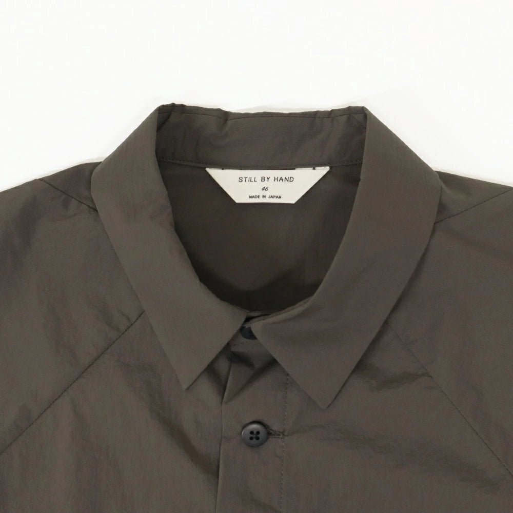 STILL BY HAND(スティル バイ ハンド)Nylon Raglan S/S Shirt【SH01252】