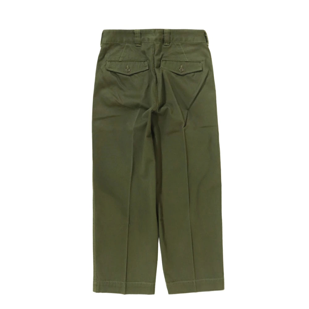 Fidelity(フィデリティ)2TUCK TWILL TROUSERS PANTS 2タック コットンツイル チノ トラウザー【C-25375003-2】