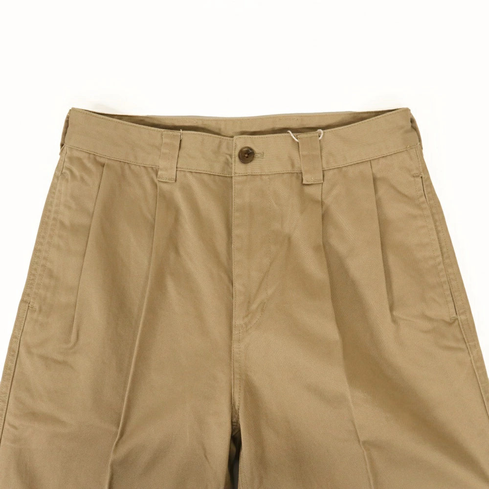 Fidelity(フィデリティ)2TUCK TWILL TROUSERS PANTS 2タック コットンツイル チノ トラウザー【C-25375003-2】