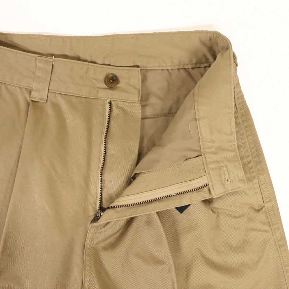 Fidelity(フィデリティ)2TUCK TWILL TROUSERS PANTS 2タック コットンツイル チノ トラウザー【C-25375003-2】