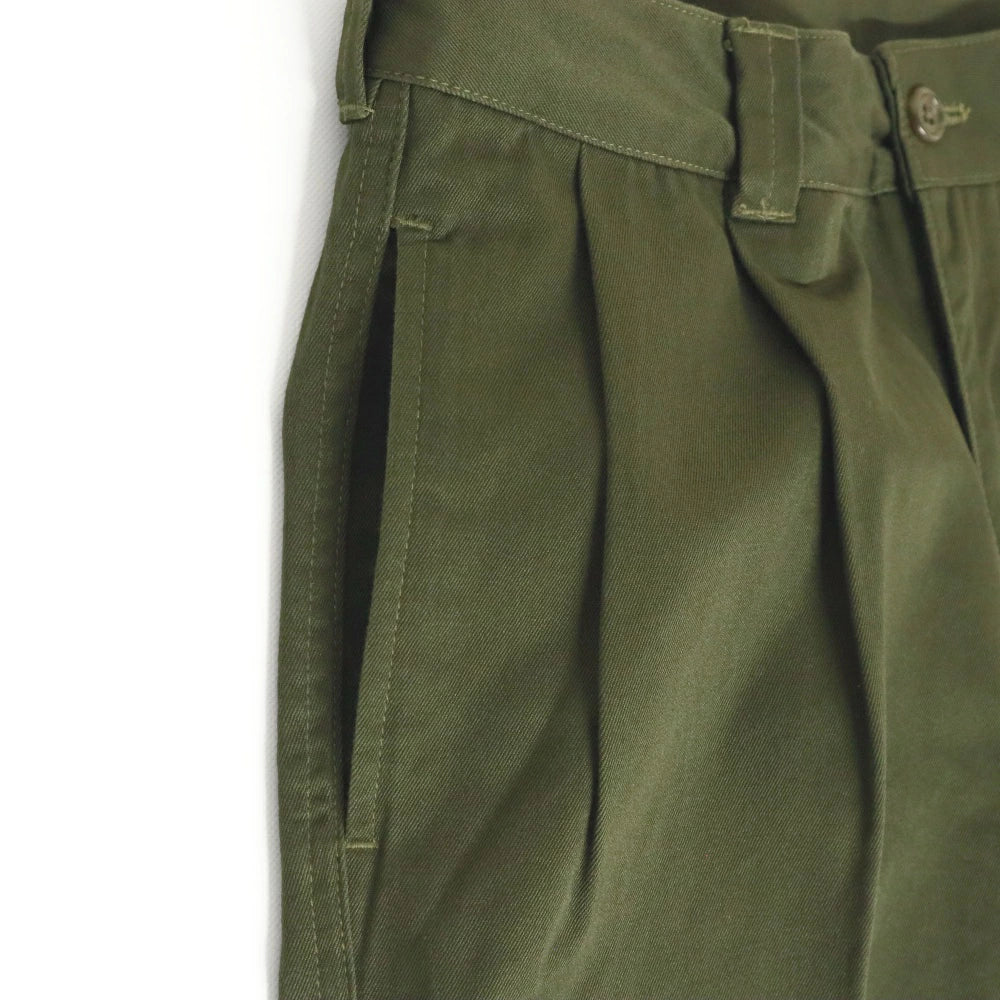 Fidelity(フィデリティ)2TUCK TWILL TROUSERS PANTS 2タック コットンツイル チノ トラウザー【C-25375003-2】