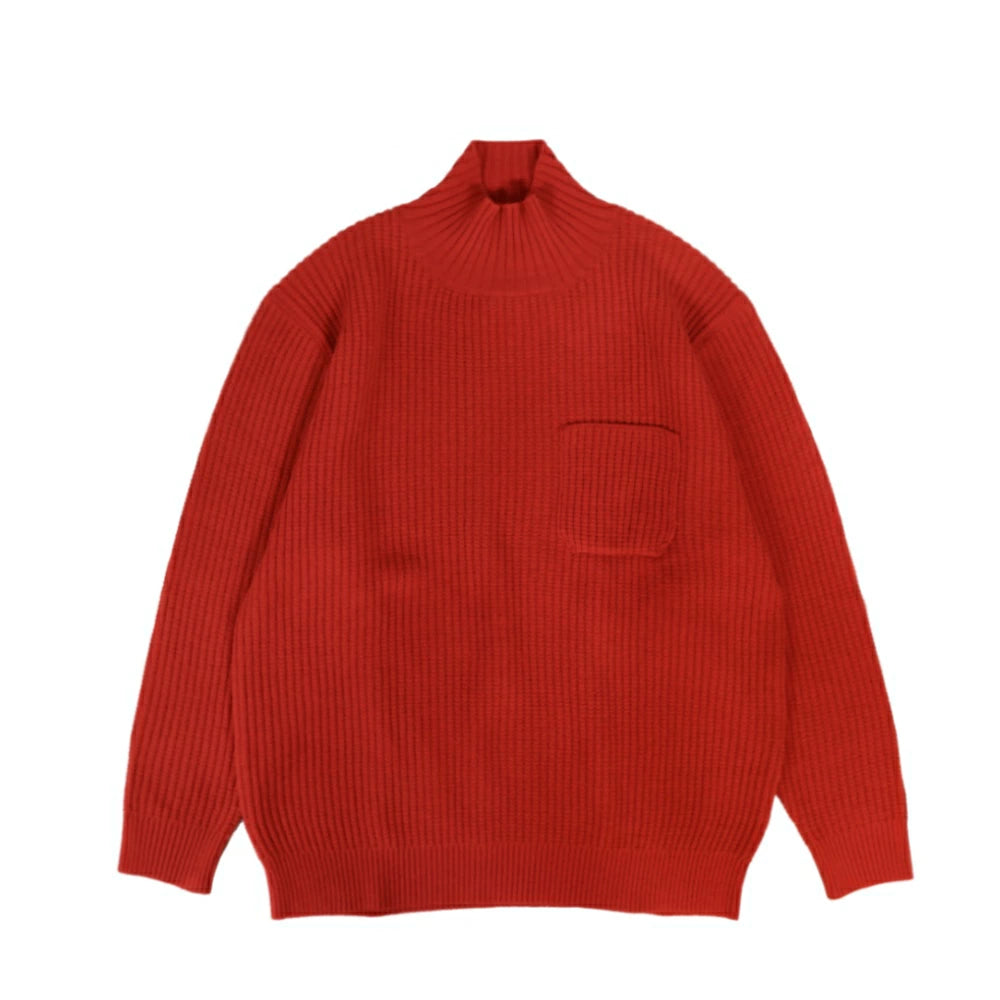 STILL BY HAND(スティル バイ ハンド)High-Neck Wool/Silk Knit