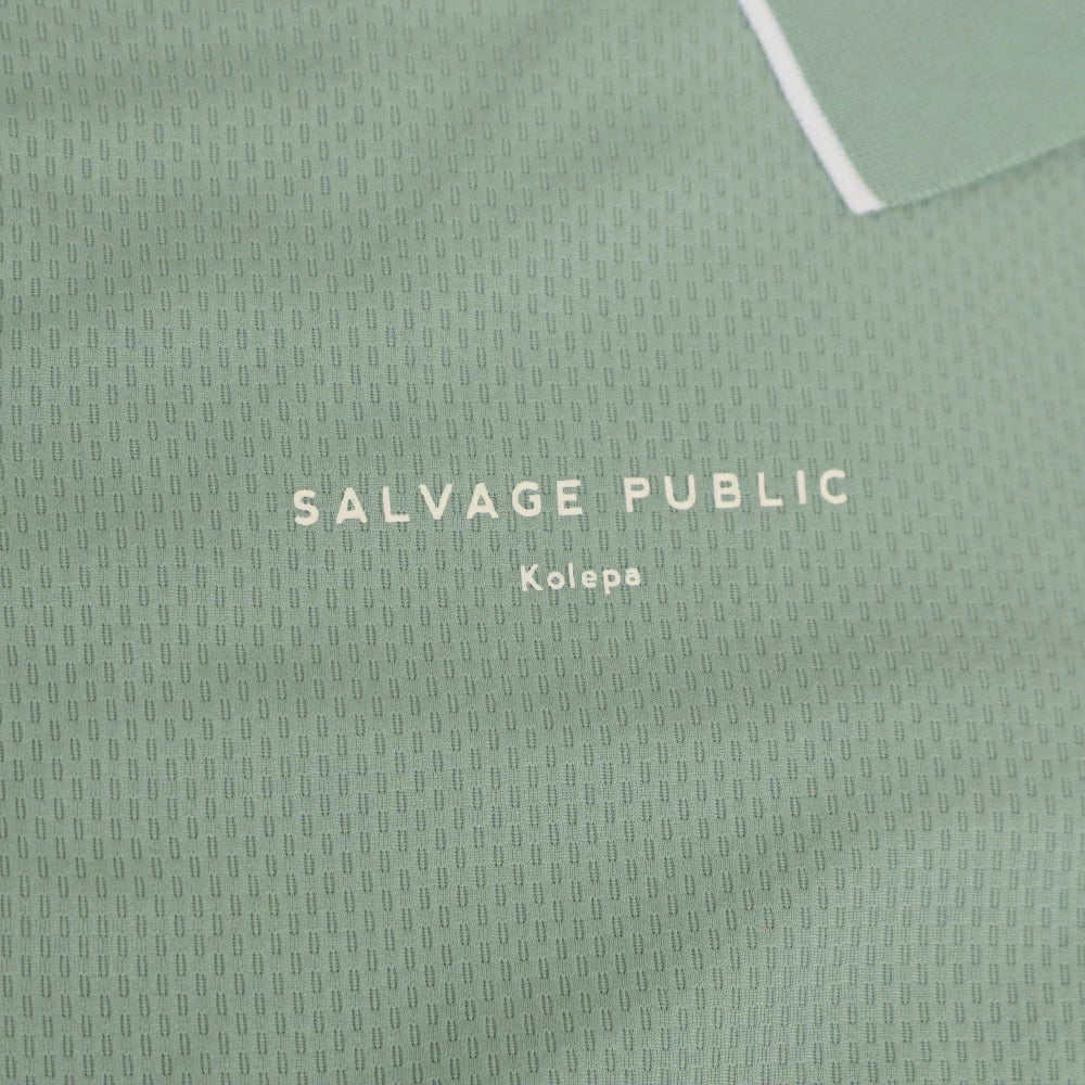 SALVAGE PUBLIC Kolepa(サルベージ パブリック コレパ) Hunakai Mesh Polo S/S (Never Up)【SVKS6016】