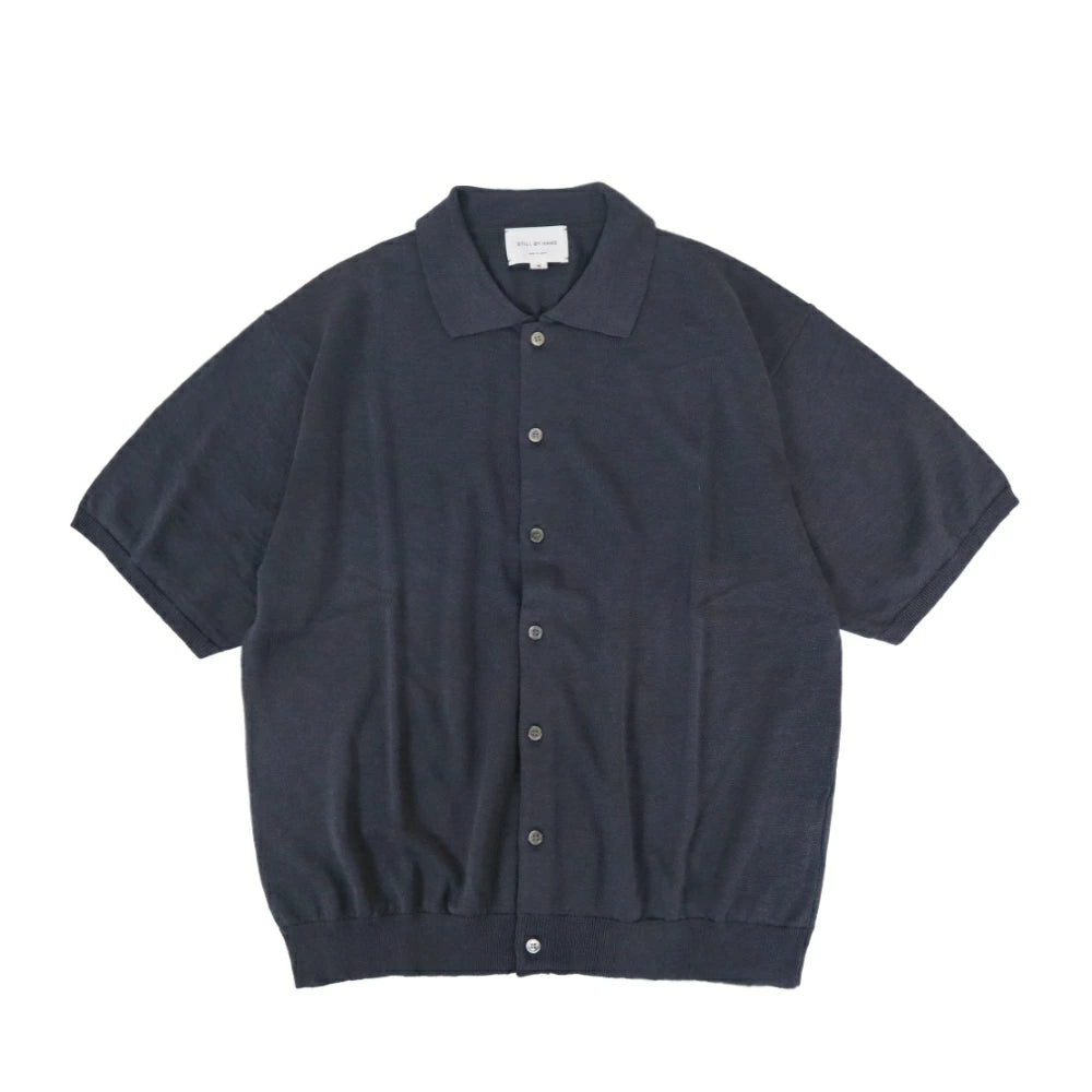 STILL BY HAND(スティル バイ ハンド)Linen/Cotton Half Sleeve Knit