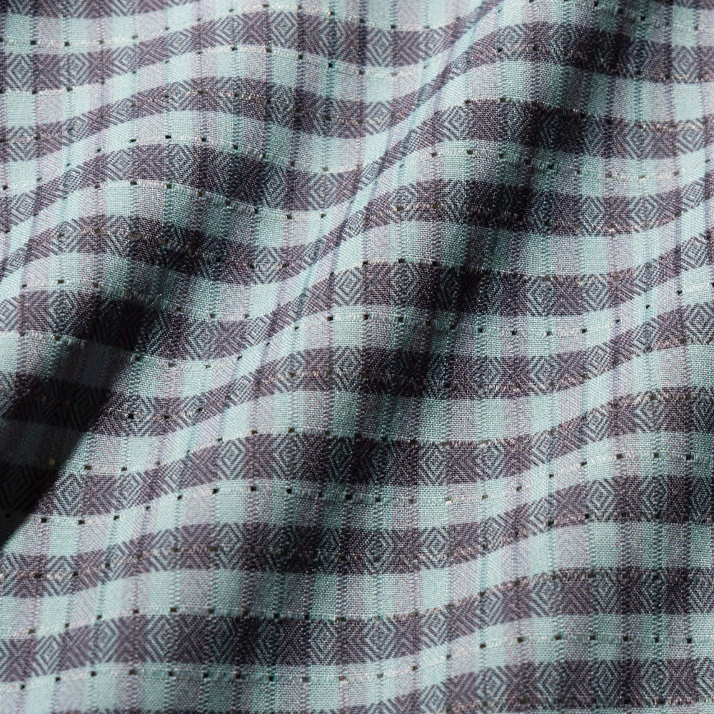 ROARK(ロアーク)"SCHOLAR PLAID" BLESS UP S/S【RWJ1201-SLG】