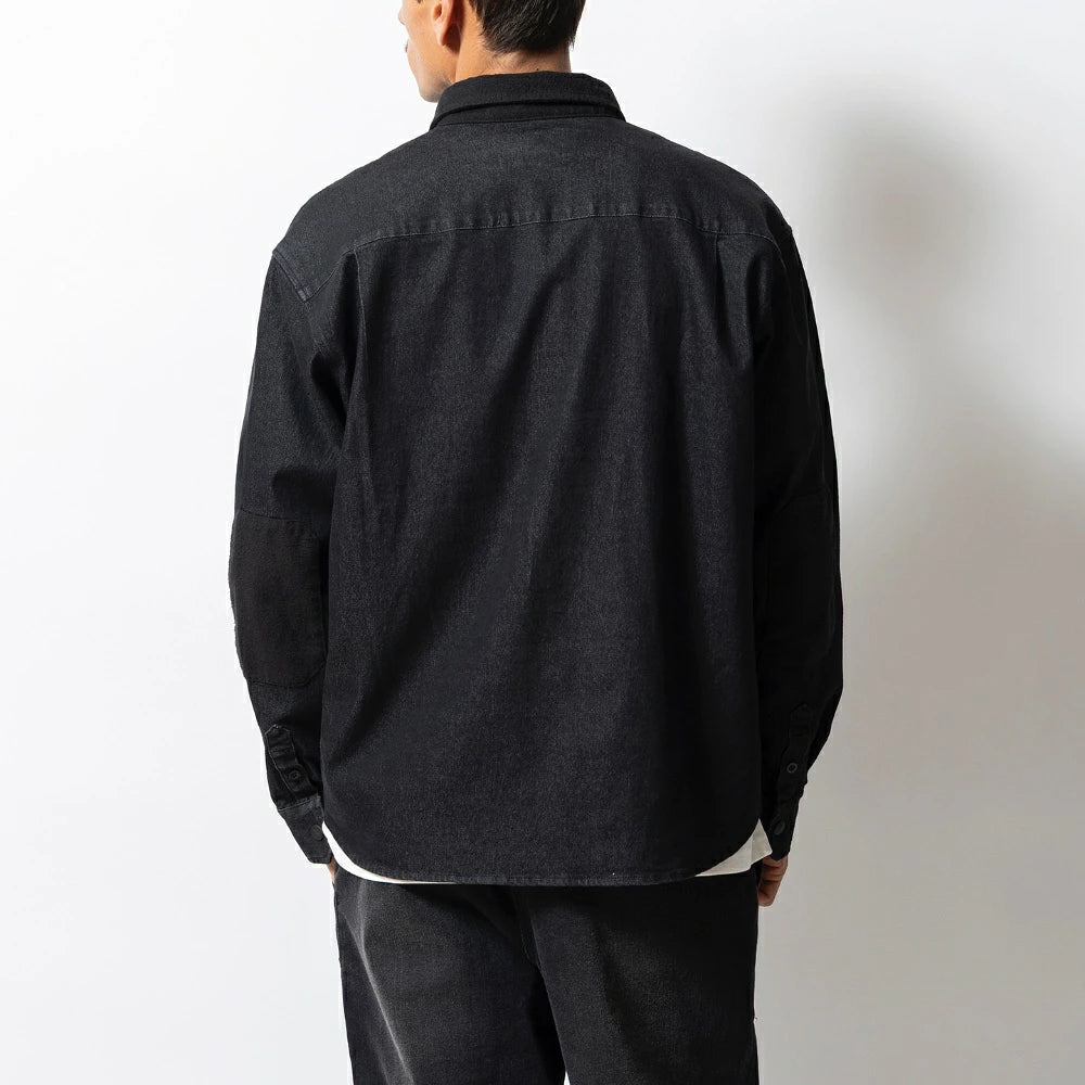 ROARK(ロアーク)NORDMAN DENIM SHIRTS【RLWJ1251-BLK】
