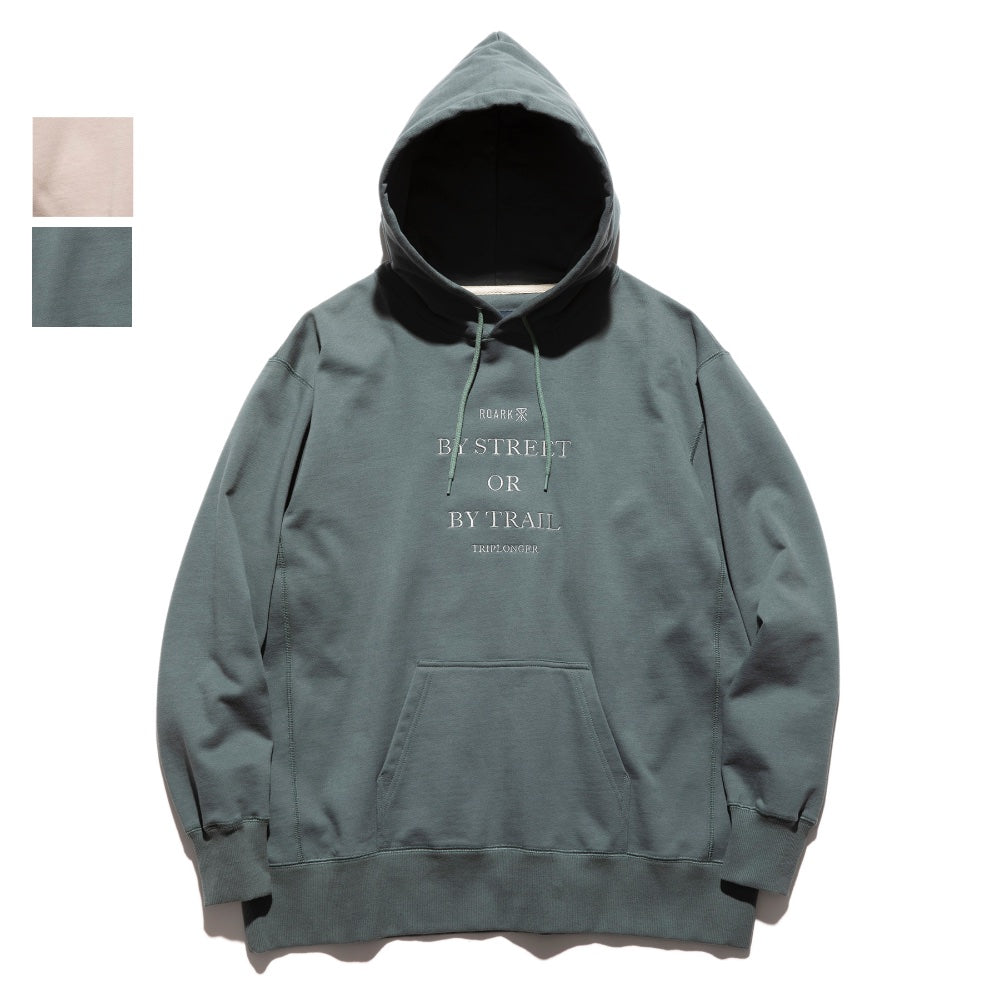 ROARK REVIVAL(ロアーク リバイバル)"BY STREET or BY TRAIL" P/O HOODED SWEAT スウェット フーディー