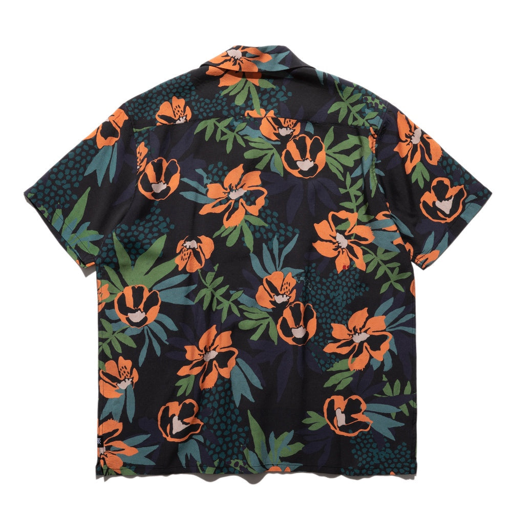 ROARK REVIVAL(ロアーク リバイバル)"JOURNEY TAHITI NUI" S/S WOVEN - COMFORT FIT フラワープリント オープンカラーシャツ