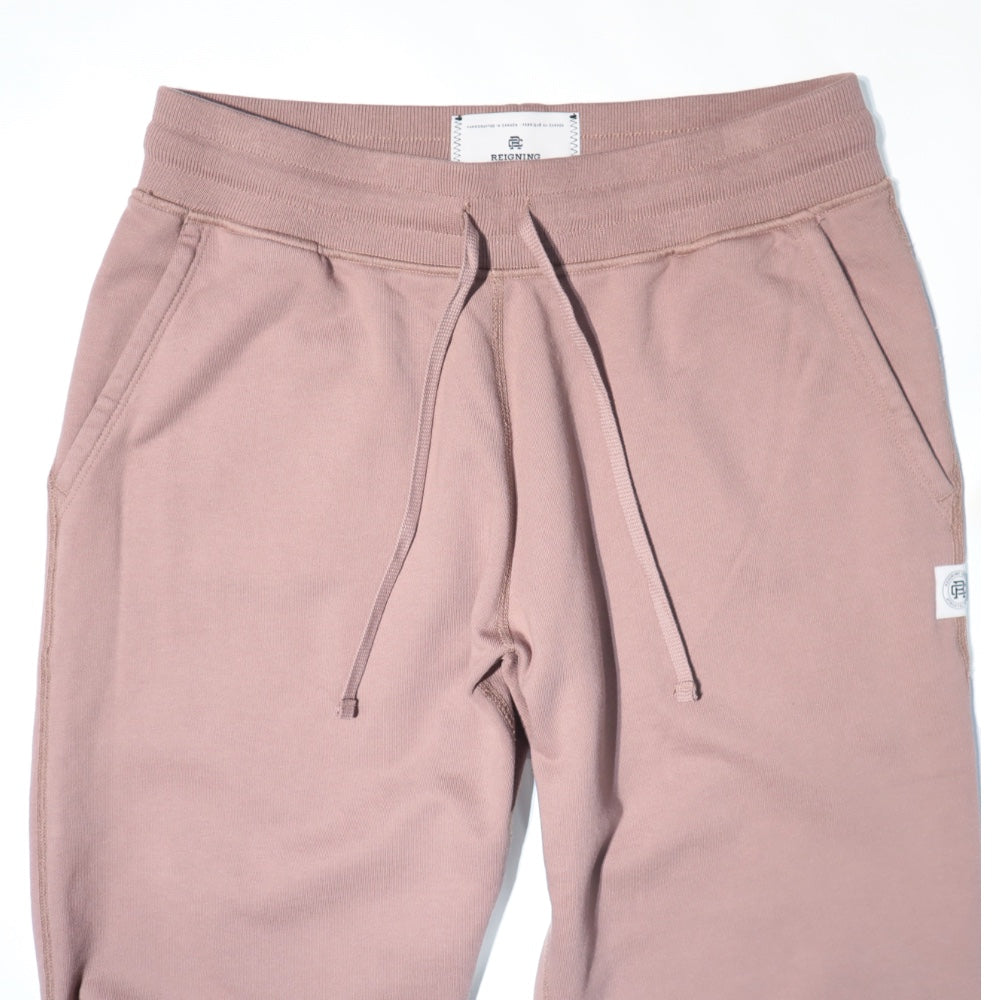 REIGNING CHAMP (レイニング チャンプ) Midweight Terry Cuffed SweatPants ミッドウェイトテリー スウェットパンツ "Desert Rose"