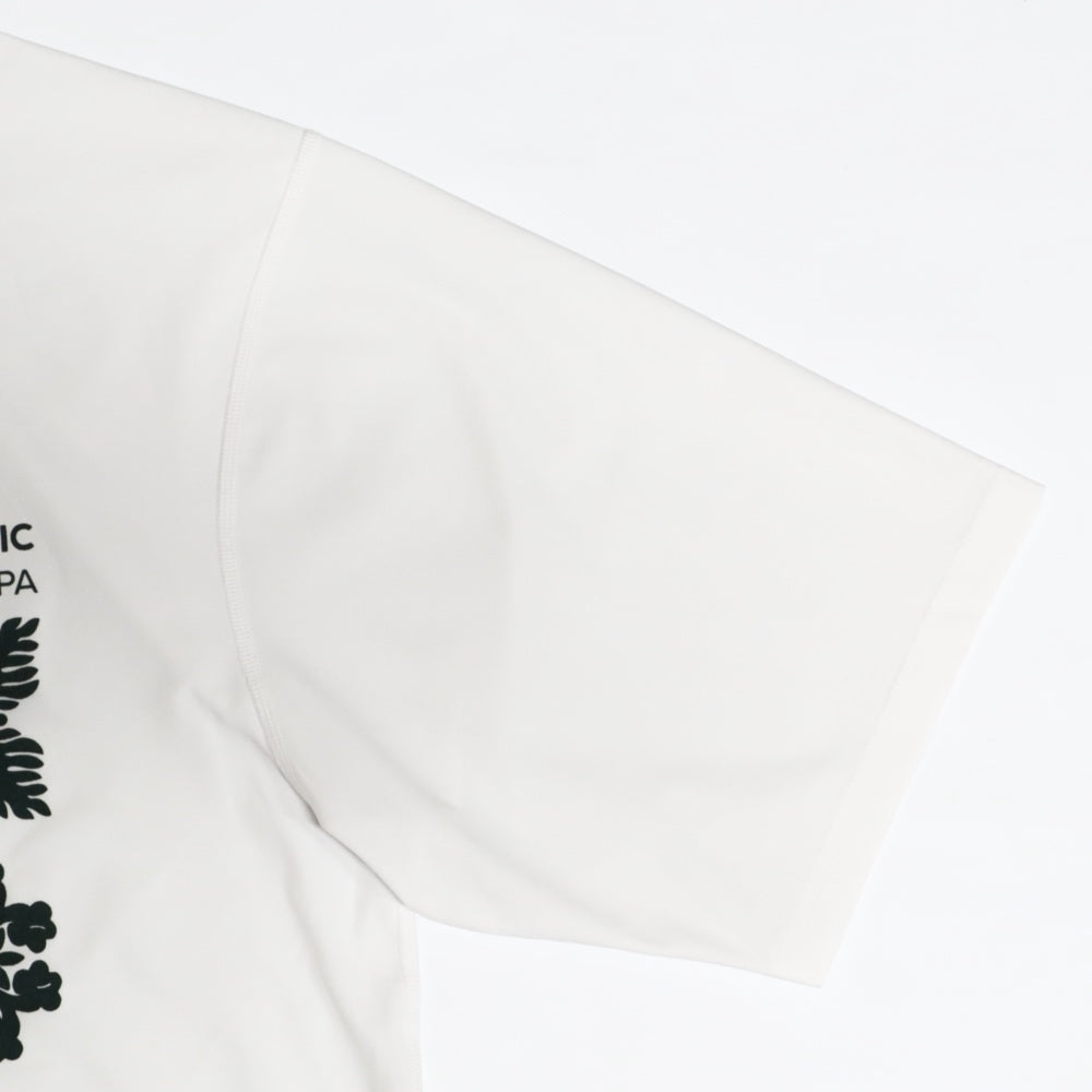 SALVAGE PUBLIC Kolepa(サルベージ パブリック コレパ)SURF Mockneck Shortsleeve(Double quilt) ダブルキルト プリント モックネックTシャツ