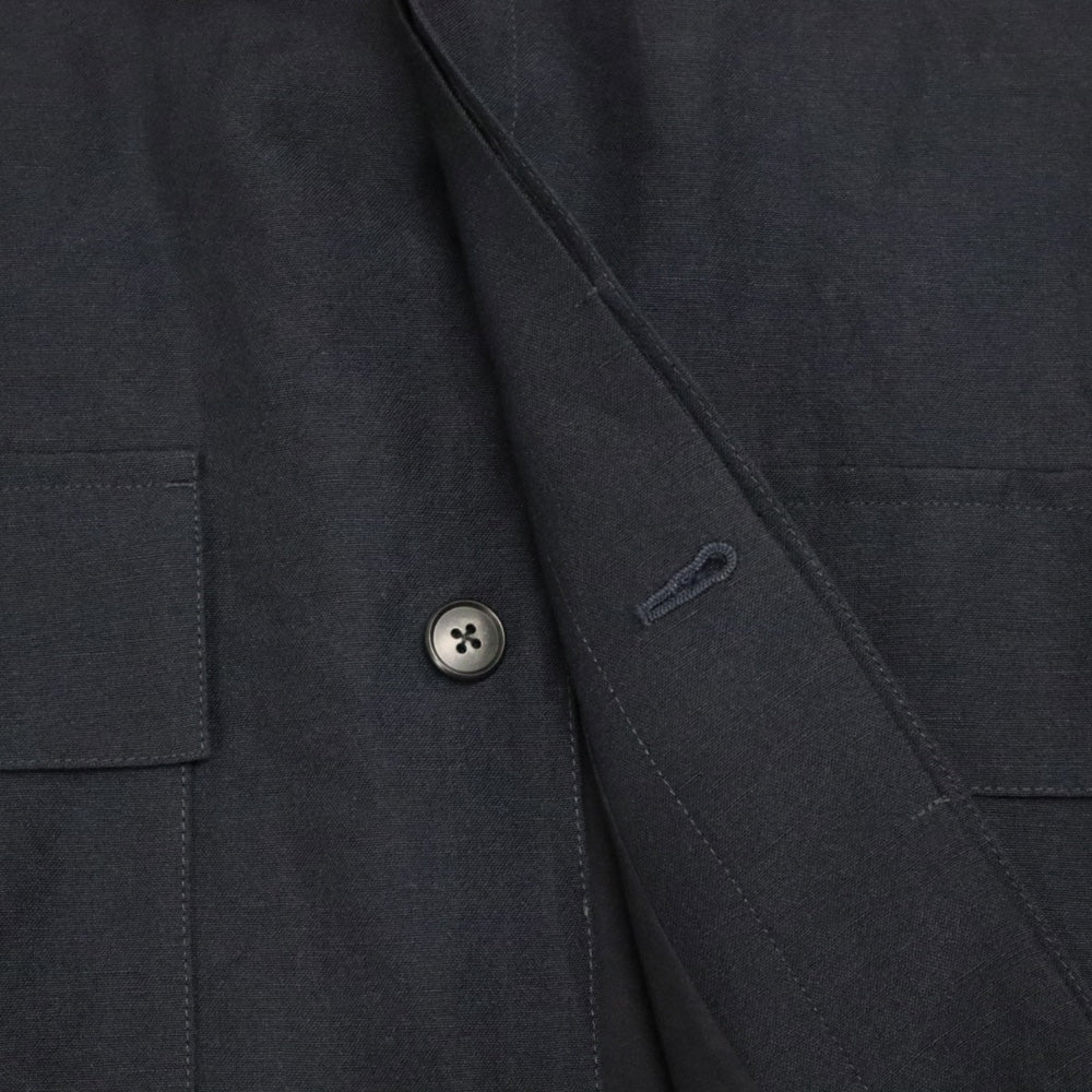 STILL BY HAND(スティル バイ ハンド)ウール リネン ステンカラー ジャケット ショートブルゾン