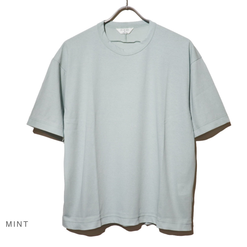 STILL BY HAND(スティル バイ ハンド)メンズ 強然糸 コットン天竺 Tシャツ