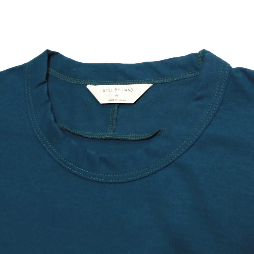 STILL BY HAND(スティル バイ ハンド)メンズ 強然糸 コットン天竺 Tシャツ