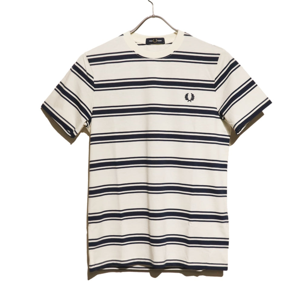 FRED PERRY(フレッドペリー)Fine Stripe T-Shirt ファインストライプ Tシャツ【M9851】
