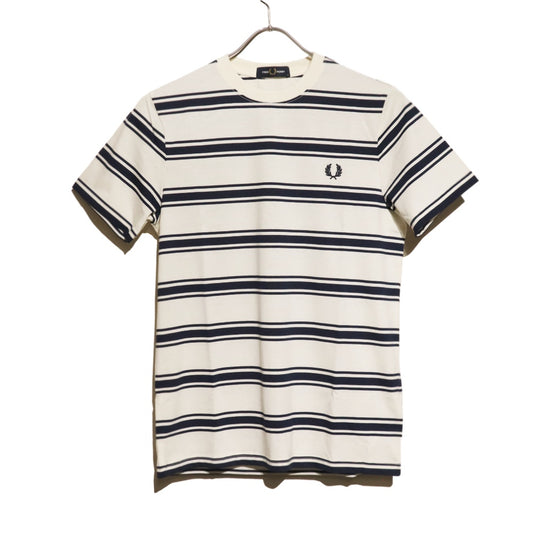 FRED PERRY(フレッドペリー)Fine Stripe T-Shirt ファインストライプ Tシャツ【M9851】