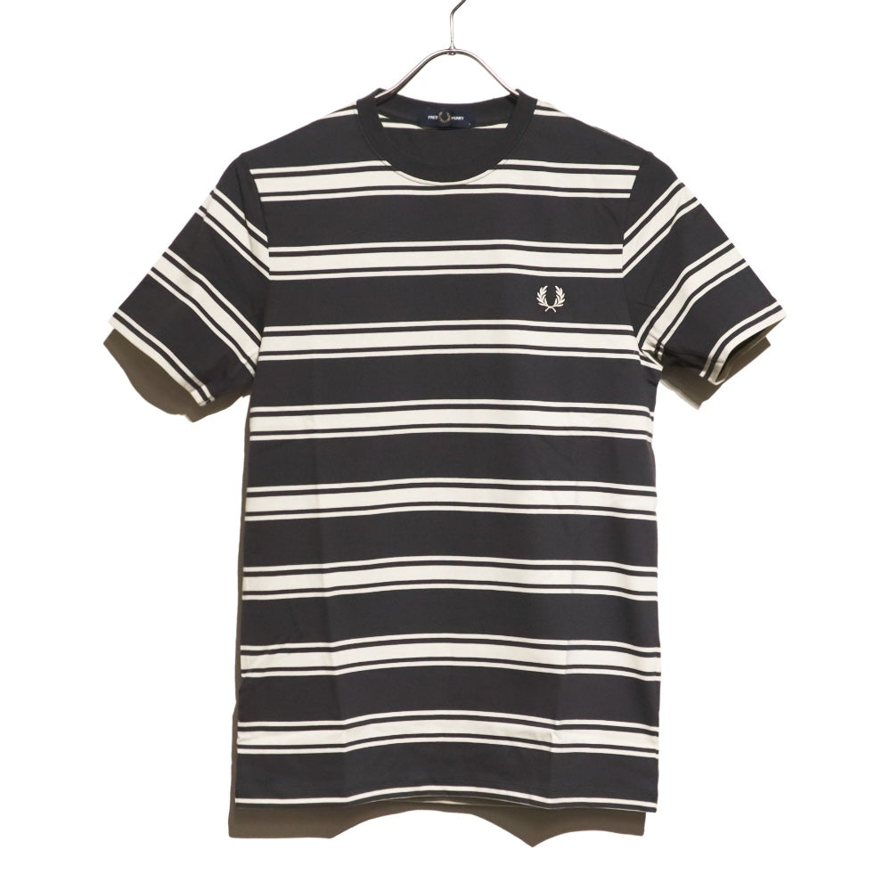 FRED PERRY(フレッドペリー)Fine Stripe T-Shirt ファインストライプ Tシャツ【M9851】