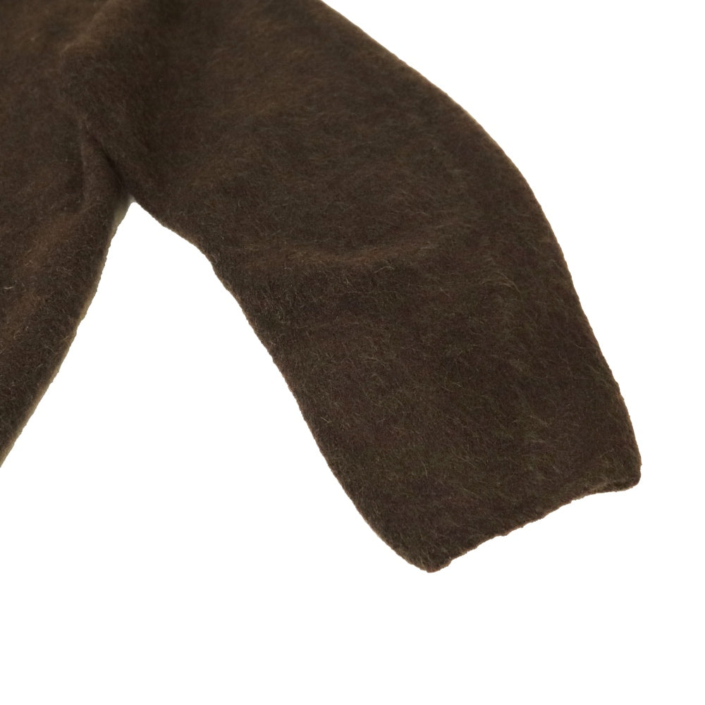 unfil(アンフィル)レディース　ストレッチスーパーキッドモヘアクルーネック　 "STRETCH SUPERKID MOHAIR CREW-NECK P/O"【WVFL-UW114】