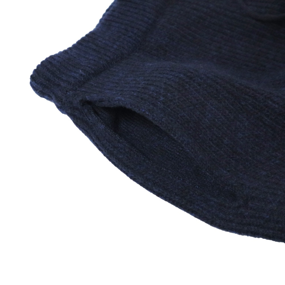 unfil(アンフィル)ウールコットン&エクストラファインラムウール　リブニットワイドパンツ "WOOLEN COTTON & EX.FINE LAMBS WOOL RIBBED-KNIT WIDE PANTS" 【WVFL-UW124】