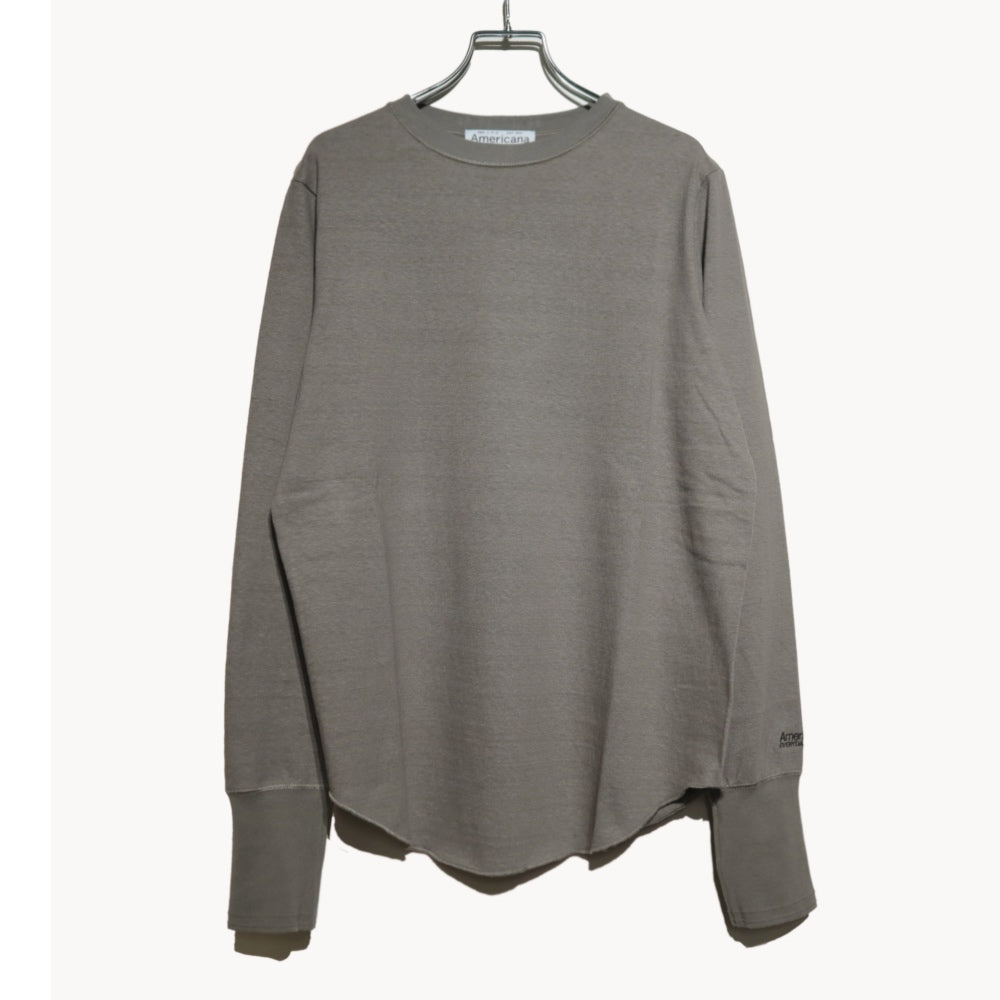 Americana(アメリカーナ)レディース　アメリカーナ　ロングTシャツ【BRF-791A】