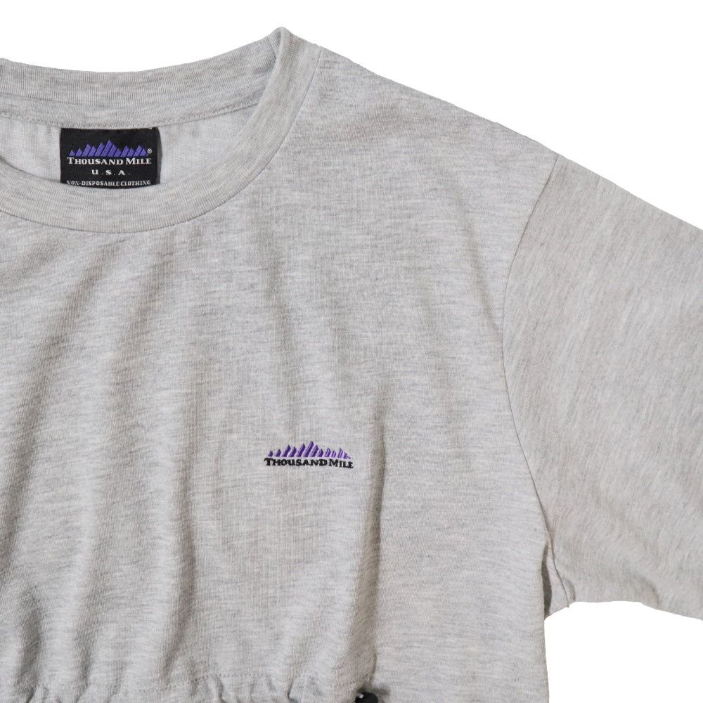 【美品】サウザンドマイル　ショートスリーブワンピース THOUSAND MILE ワンピース 「別注」「THOUSAND MILE」ショート