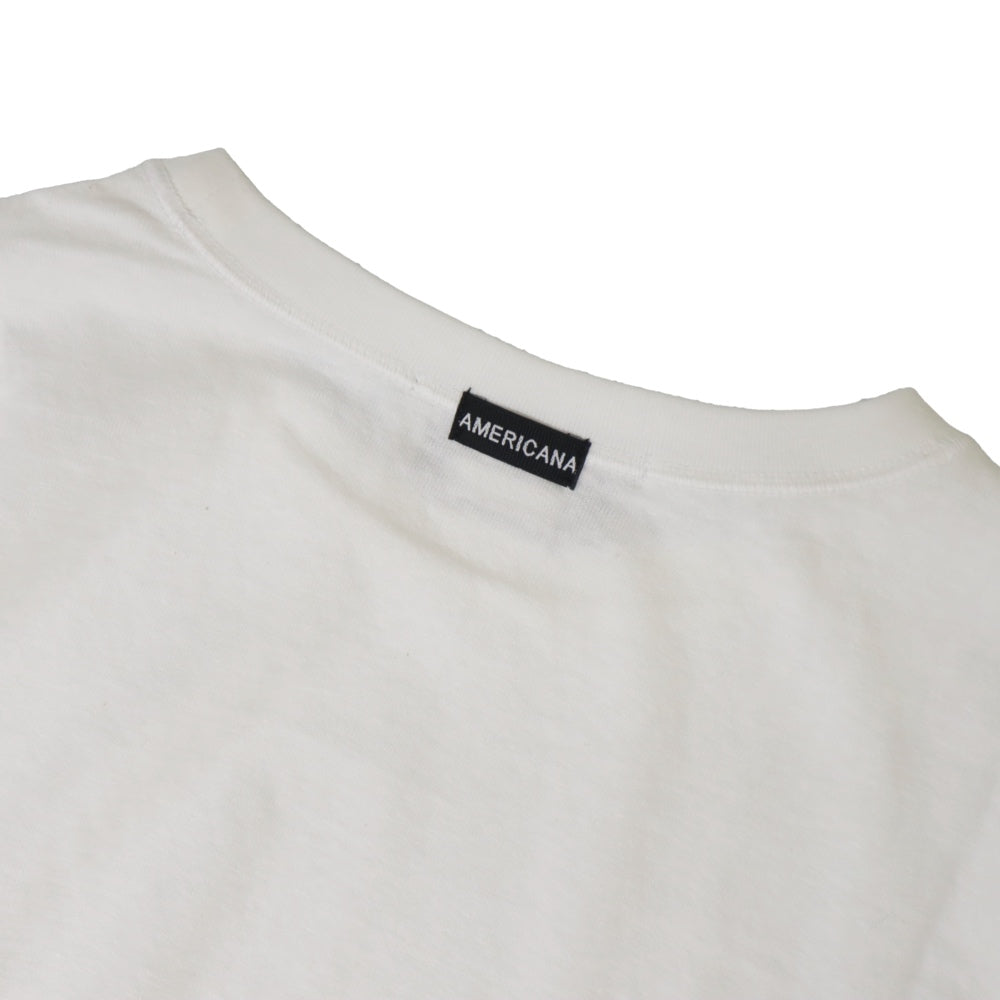 Americana(アメリカーナ)レディース　アメリカーナ　ロングTシャツ【BRF-791A】