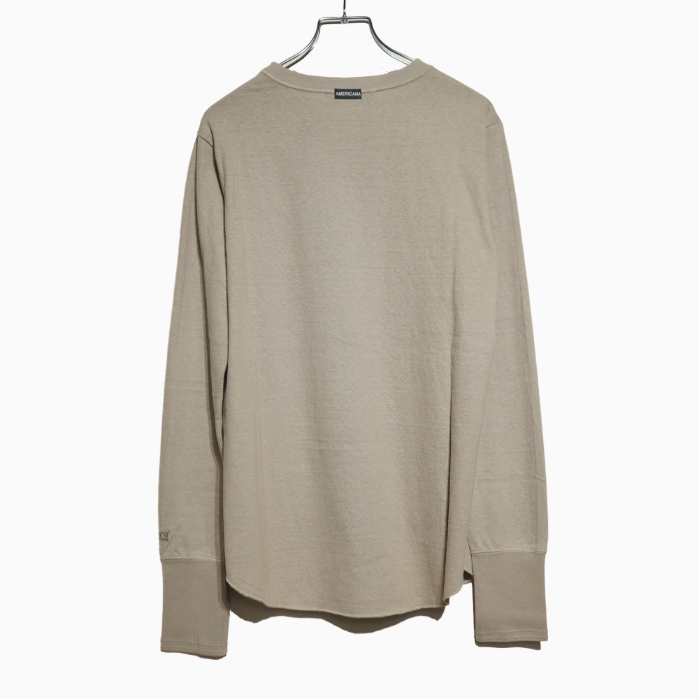 Americana(アメリカーナ)レディース　アメリカーナ　ロングTシャツ【BRF-791A】