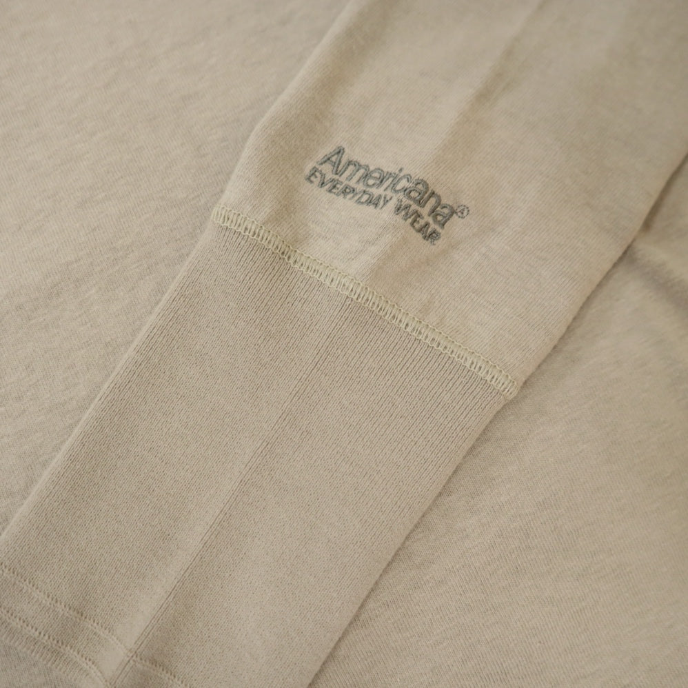 Americana(アメリカーナ)レディース　アメリカーナ　ロングTシャツ【BRF-791A】