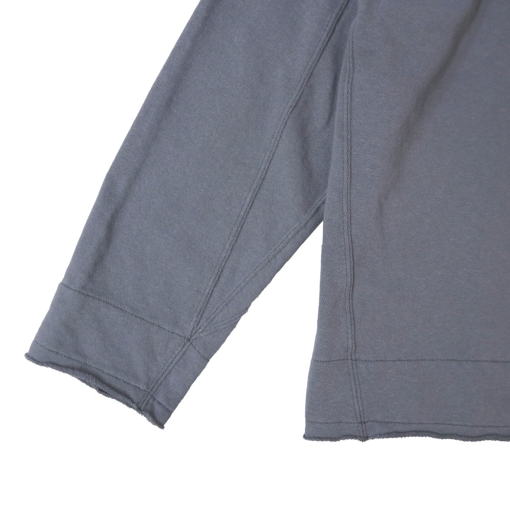 unfil(アンフィル)レディース　コットン オープンエンド ヤーンテリー スウェットシャツ" COTTON OPEN-END YARN TERRY SWEAT SHIRT"【WXSP-UW119】