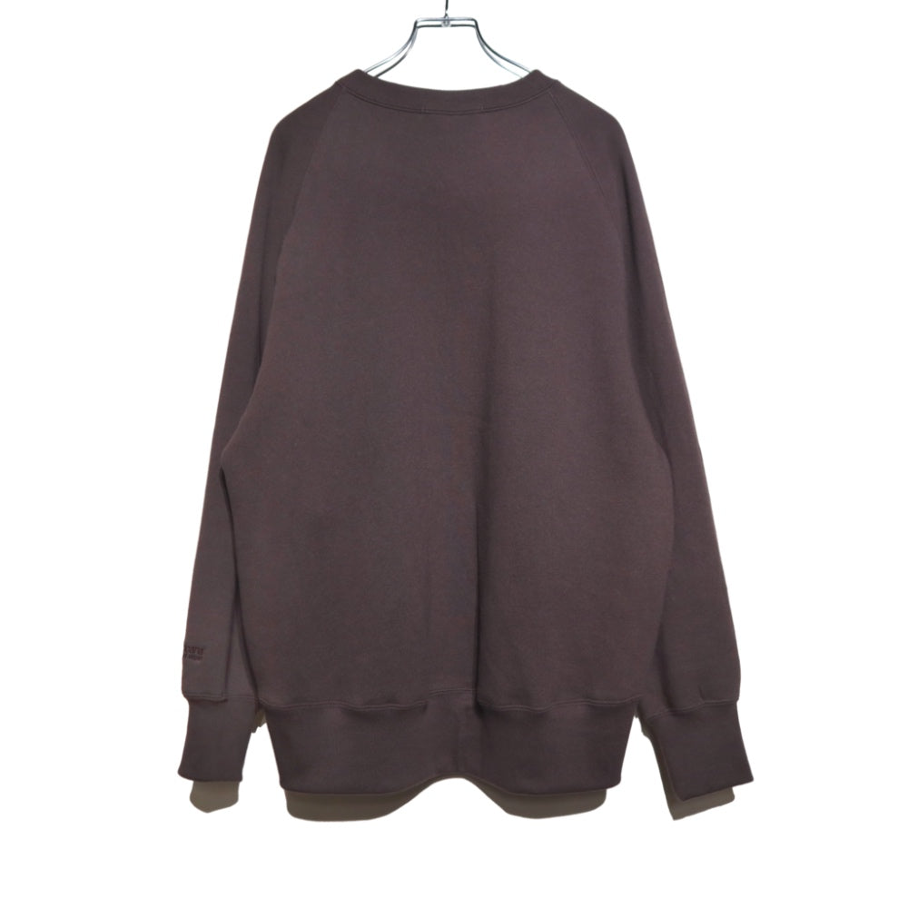 Americana(アメリカーナ)レディース ボリュームスリーブ クルーネックスウェット【BRF-797A-2】