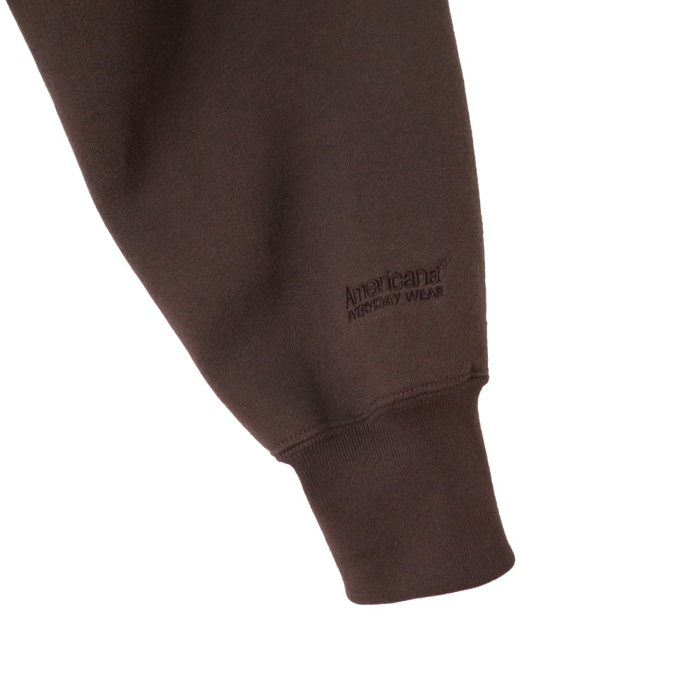 Americana(アメリカーナ)レディース ボリュームスリーブ クルーネックスウェット【BRF-797A-2】