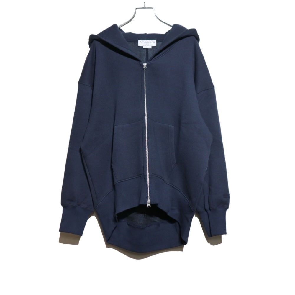 Americana(アメリカーナ)レディース ワイド フルジップ フーディー【BRF-803A】