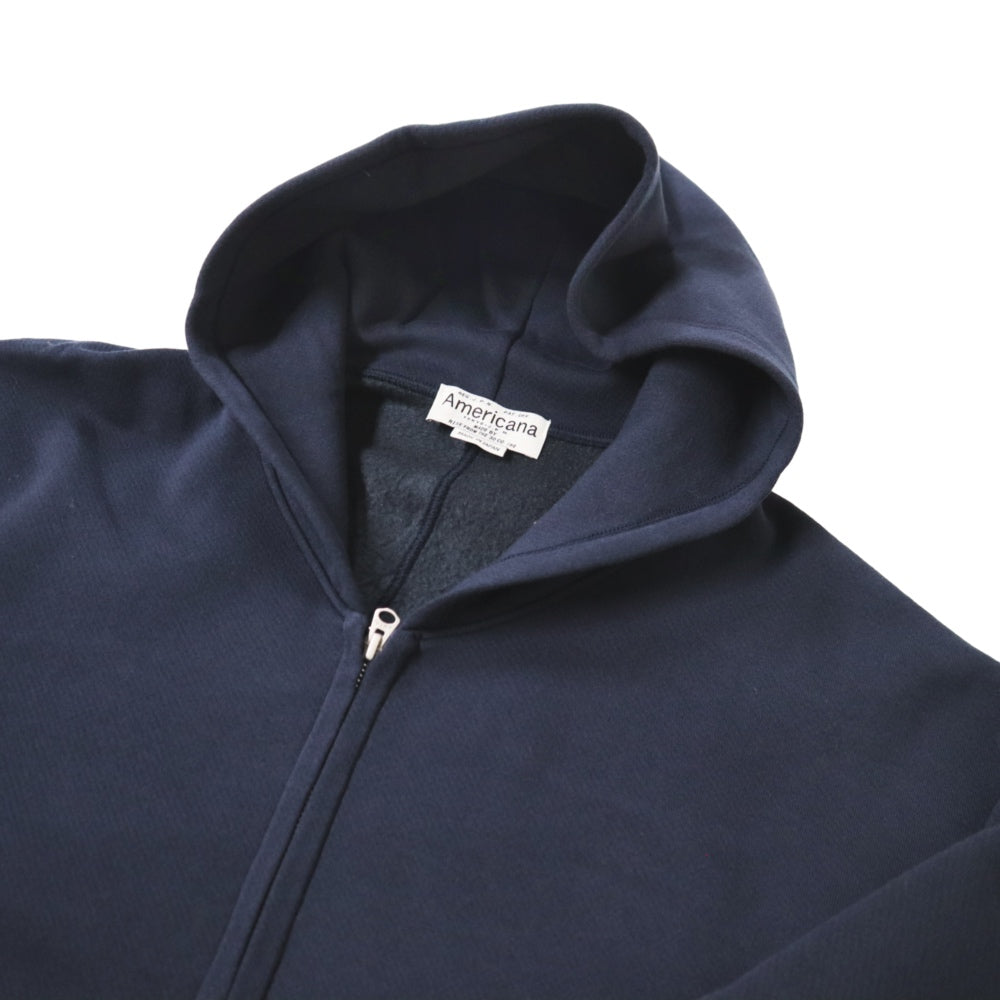 Americana(アメリカーナ)レディース ワイド フルジップ フーディー【BRF-803A】