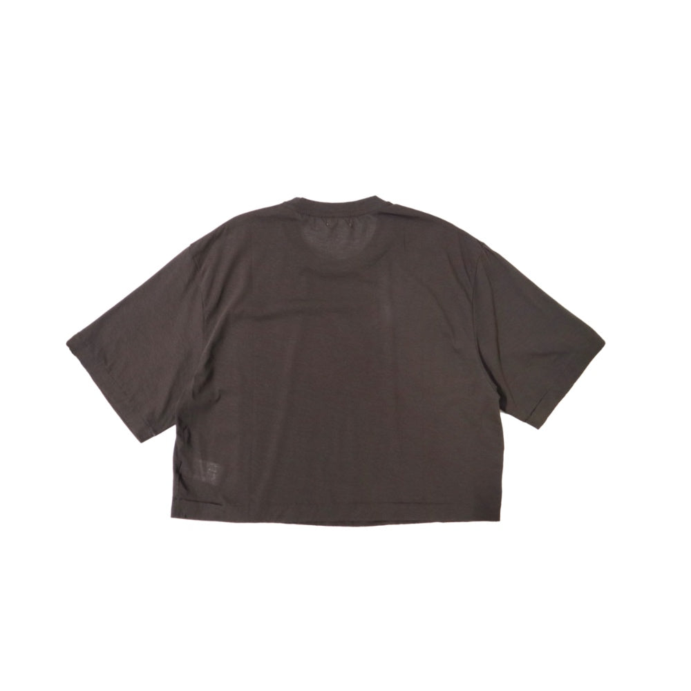 unfil(アンフィル)レディース unfil(アンフィル)レディース　強撚コットン シアージャージー クロップドT "twisted cotton sheer jerse cropped tee"【WXSP-UW122】
