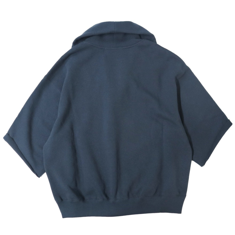 Americana(アメリカーナ)レディースクロップド ハーフジップ スウェット【BRF-801A-2】