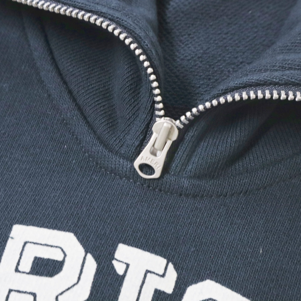 Americana(アメリカーナ)レディースクロップド ハーフジップ スウェット【BRF-801A-2】