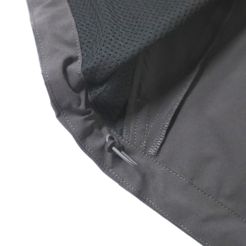 Americana(アメリカーナ)レディース Polyester Taffeta 4Way Strech Cropped Zip Up Hoodie ポリエステル タフタ 4Way ジップ アップ フーディー【RFT-S-008】